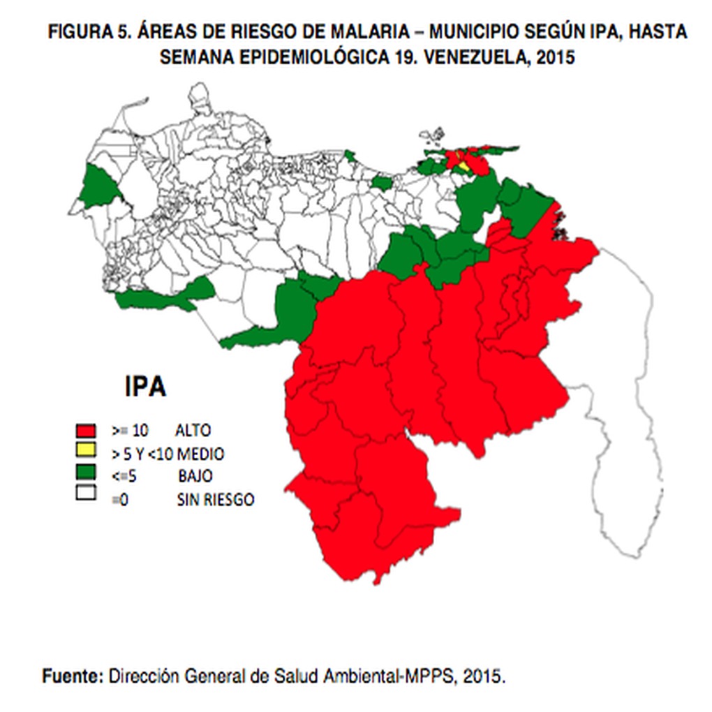 Alertas preventivas ante nuevos brotes de paludismo en Bolívar