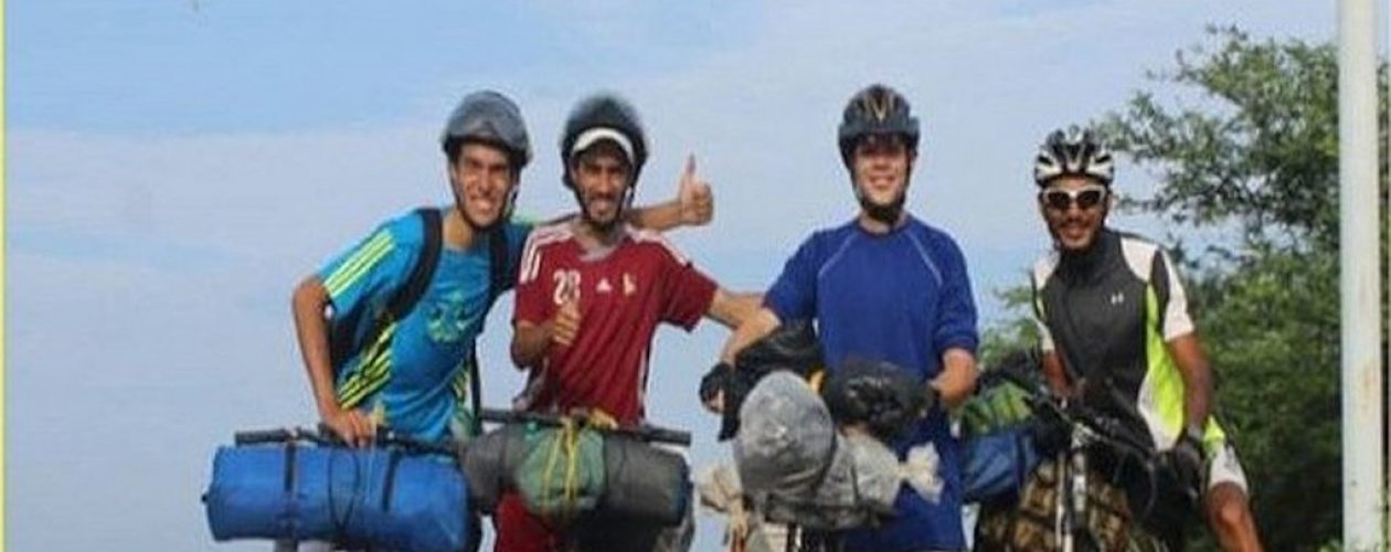 Cuatro venezolanos llegan a Perú luego de pedalear 35 días en bicicleta
