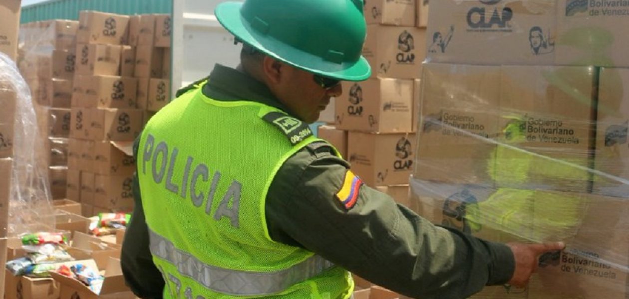 Colombia decomisa alimentos «no aptos» que se entregarían por los CLAP