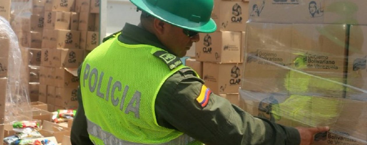 Colombia decomisa alimentos «no aptos» que se entregarían por los CLAP