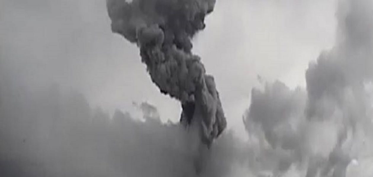 Volcán Popocatépetl registró una fuerte detonación en México