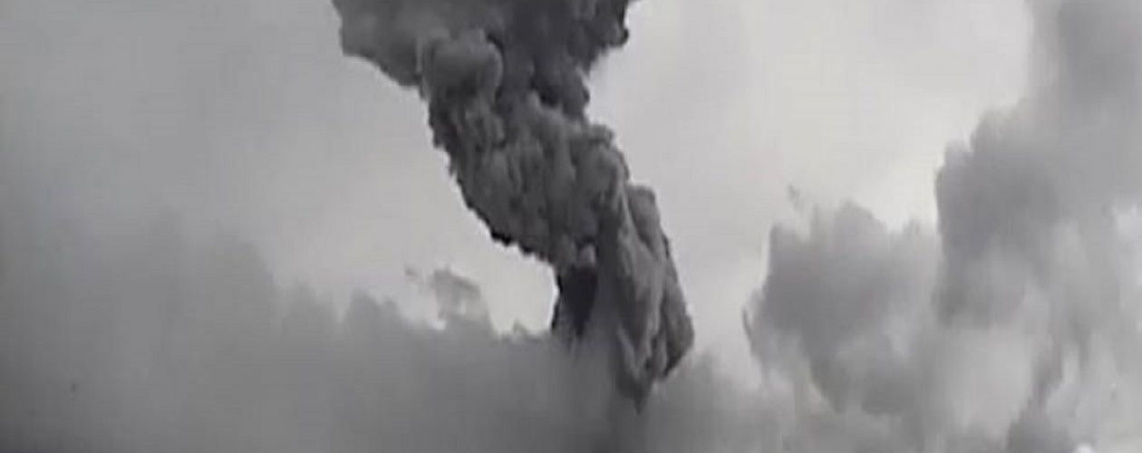 Volcán Popocatépetl registró una fuerte detonación en México