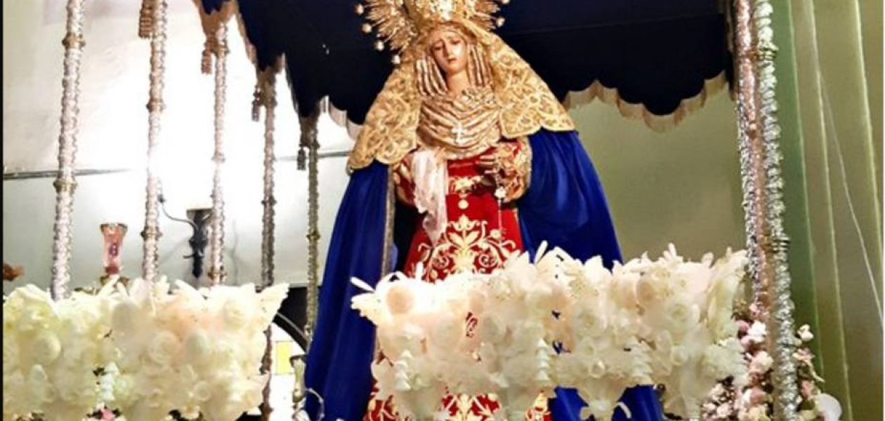 Virgen en Madrid fue vestida con los colores de Venezuela (Foto)