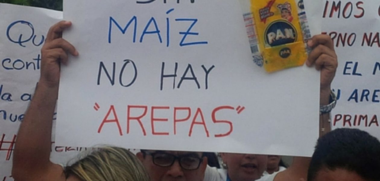 Arepa desaparece del mapa nacional a partir del lunes