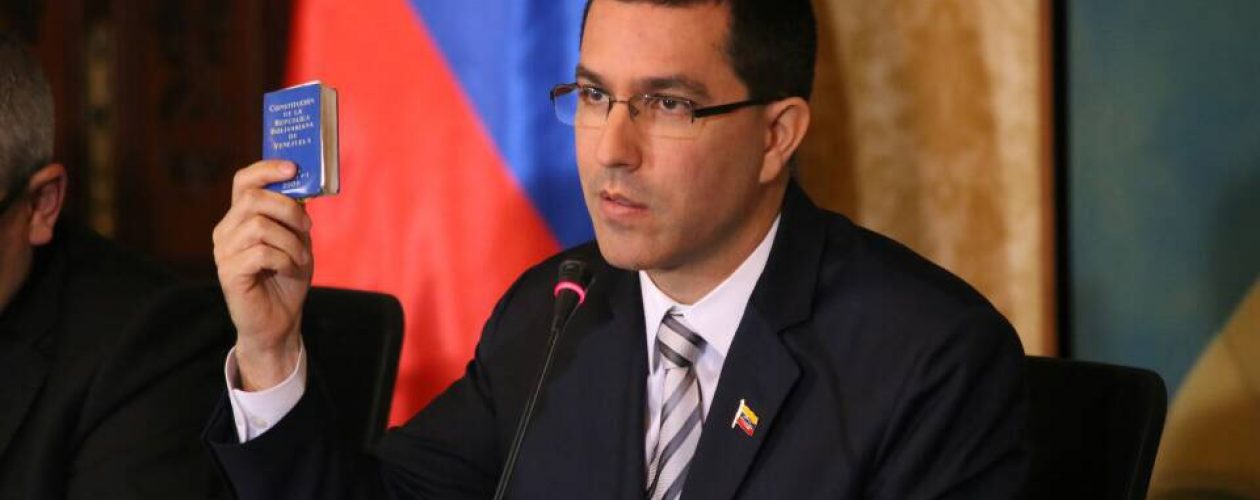 EEUU aumentará sanciones para impedir presidenciales en Venezuela, según Arreaza