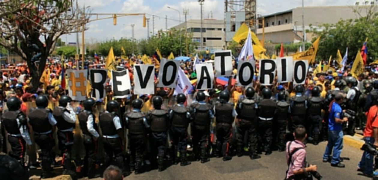 Marcha al CNE saldrá desde Plaza Venezuela