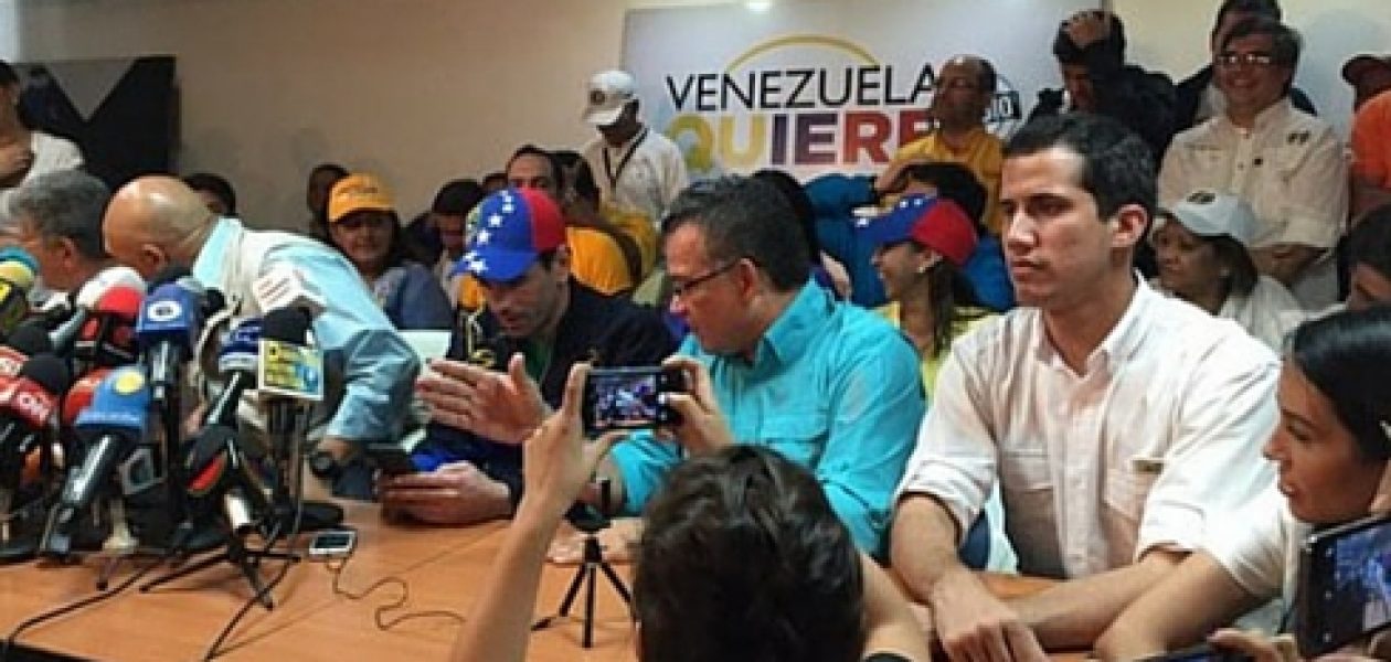 Capriles asegura que marcharán por donde quieran