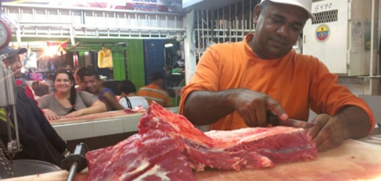 Carne alzó vuelo y llegó a 2 mil bolívares el kilo