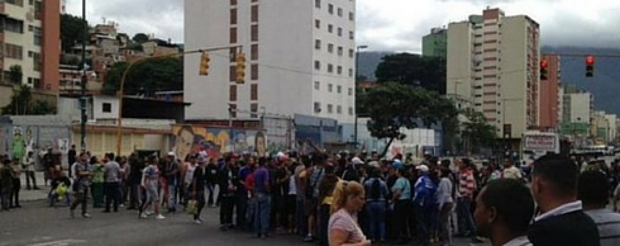 Protesta en San Martín por falta de comida