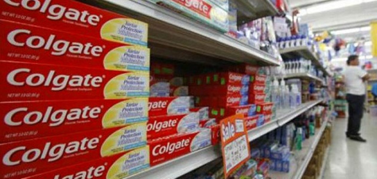 Colgate Palmolive paralizará producción de crema dental