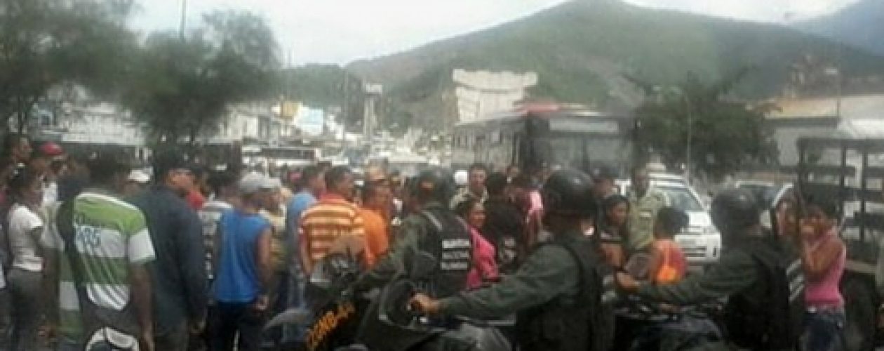 Conato de saqueo en Guarenas por escasez de comida