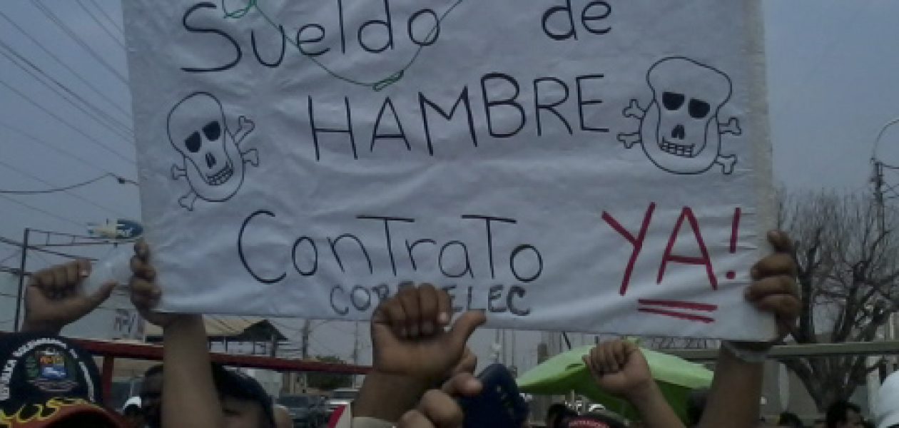Trabajadores de Corpoelec se la cantaron a Motta Domínguez