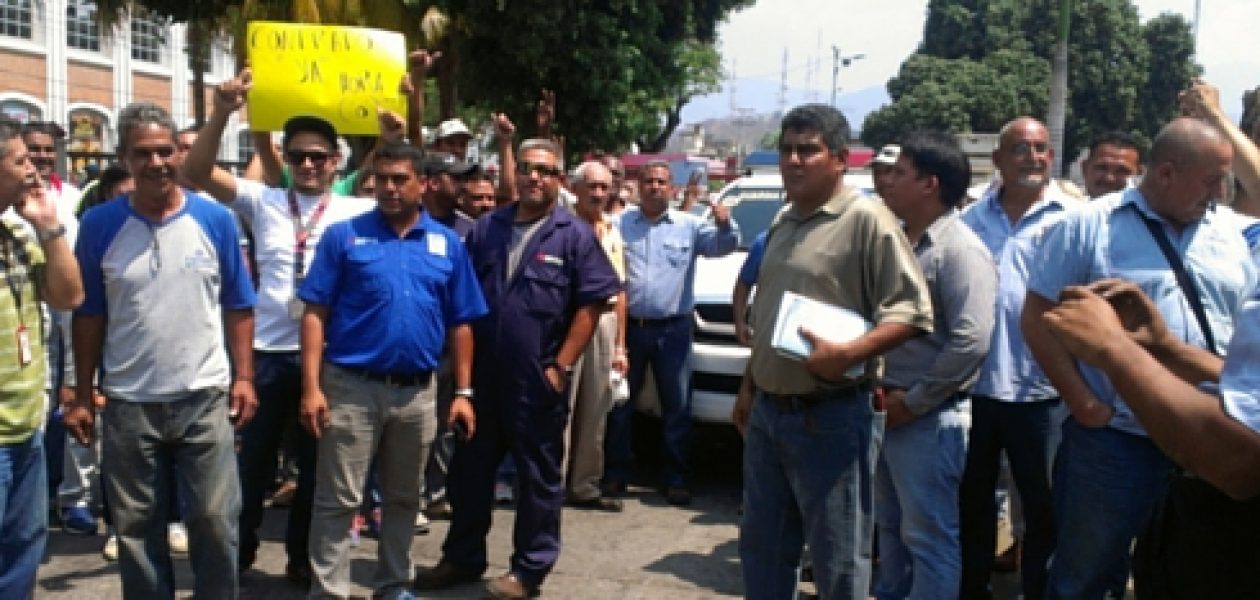 Corpoelec botó a dirigentes sindicales de Aragua