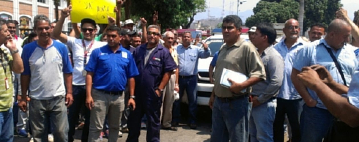 Corpoelec botó a dirigentes sindicales de Aragua