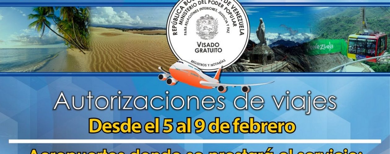 SAREN habilita cuatro aeropuertos nacionales para operativo de permisos a menores de edad