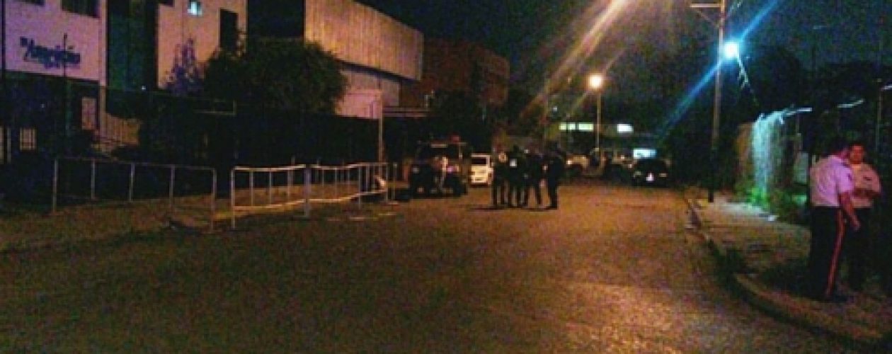 Diario El Aragüeño bajo ataque de artefacto explosivo