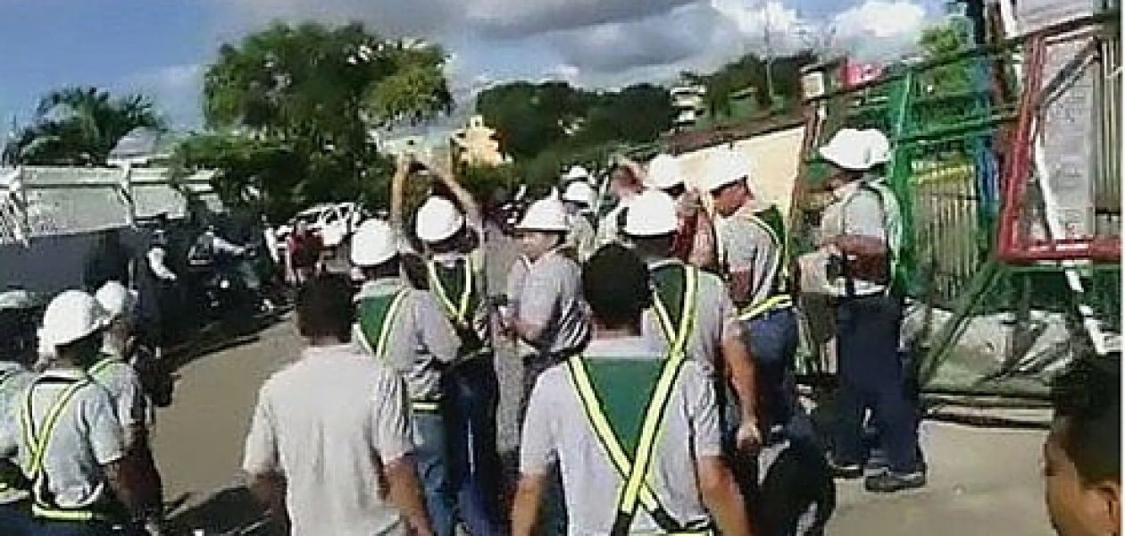 Agresiones en Empresas Polar Palo Negro durante ataque policial