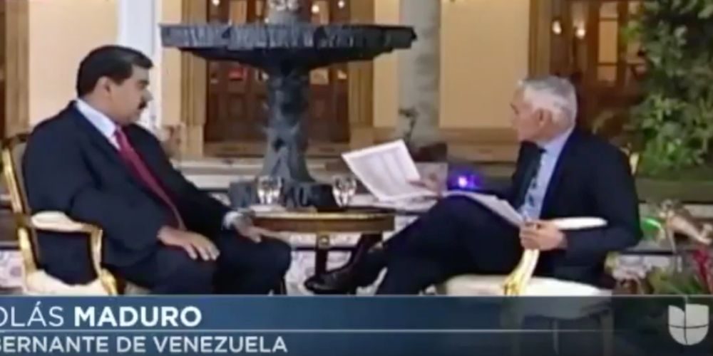 Jorge Ramos recupera el material de la entrevista con Maduro que le fue arrebatado en Miraflores