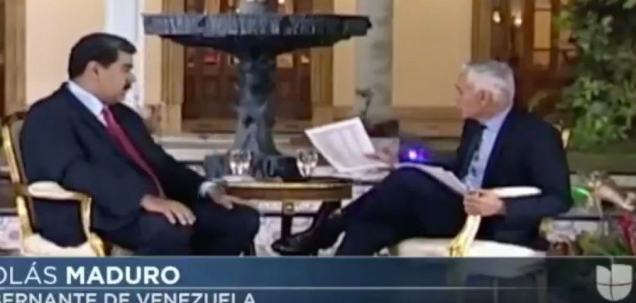 Jorge Ramos recupera el material de la entrevista con Maduro que le fue arrebatado en Miraflores