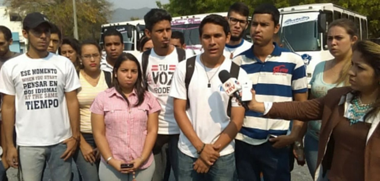 Estudiantes conforman frente unificado en Aragua