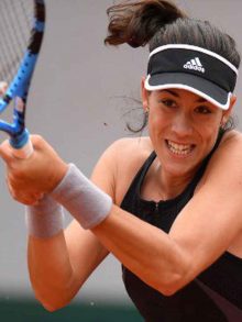 Garbiñe Muguruza comienza con el pie derecho en Roland Garros