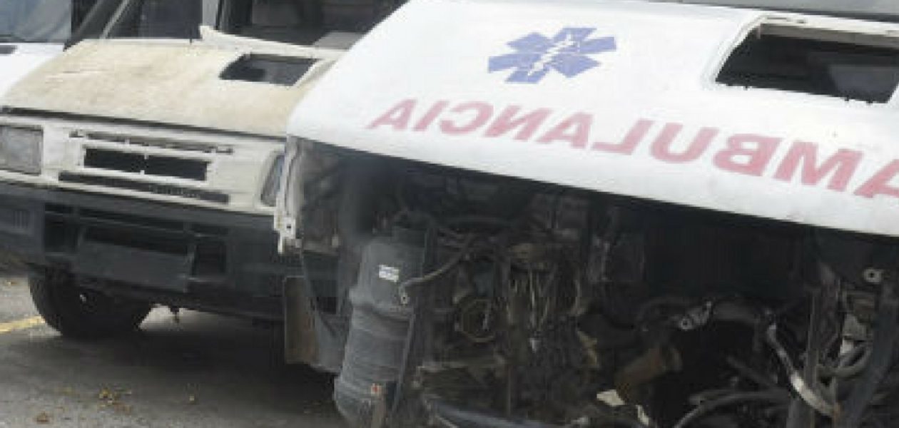 Gobierno de Aragua mantiene cementerio de ambulancias en 171