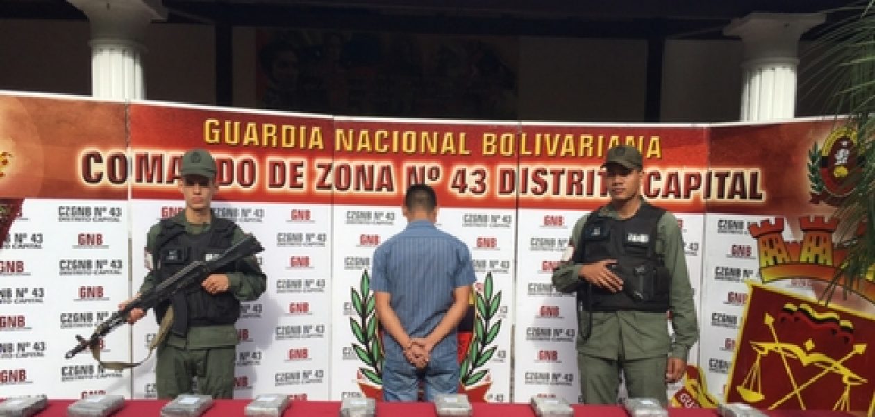 Guardia Nacional Bolivariana incauta más de 20 kilogramos de cocaína en Macarao
