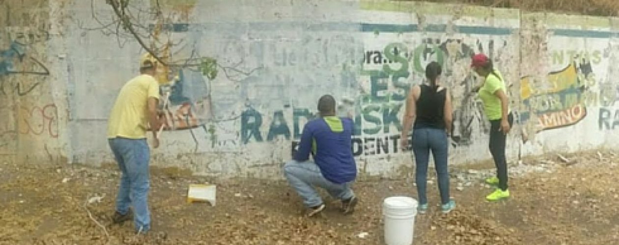 Otra cara a Guayana: cero murales con propagandas electorales