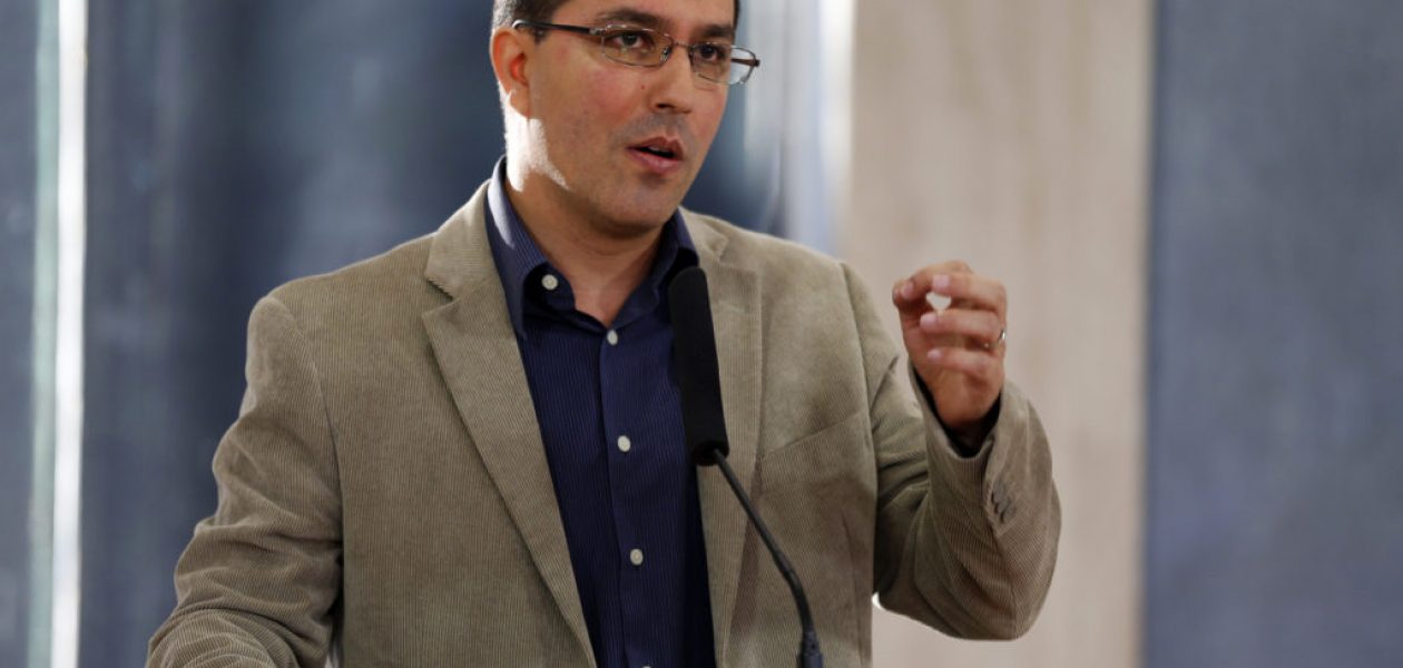 ¿Dónde vio el canciller Jorge Arreaza la declaración de la oposición tras censura de VTV?