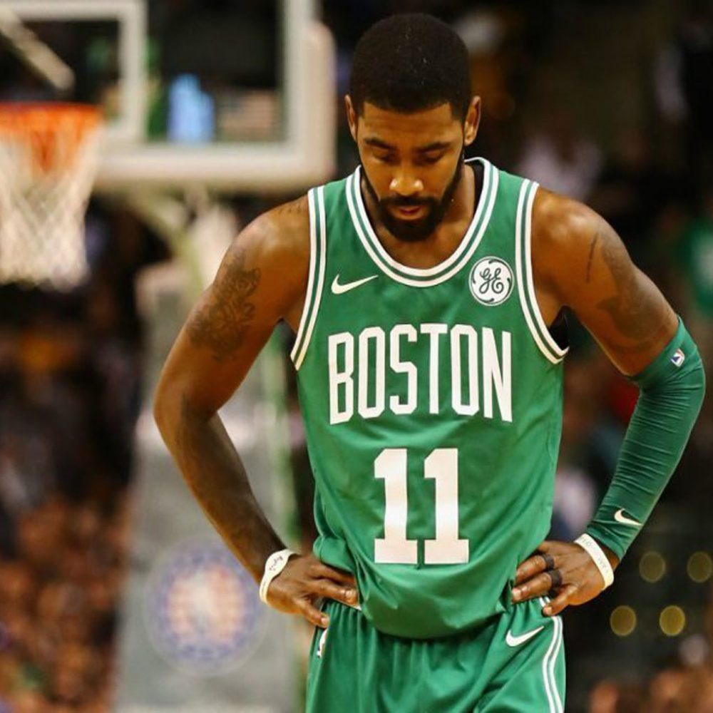 Kyrie Irving se despide de la temporada por una infección en su rodilla