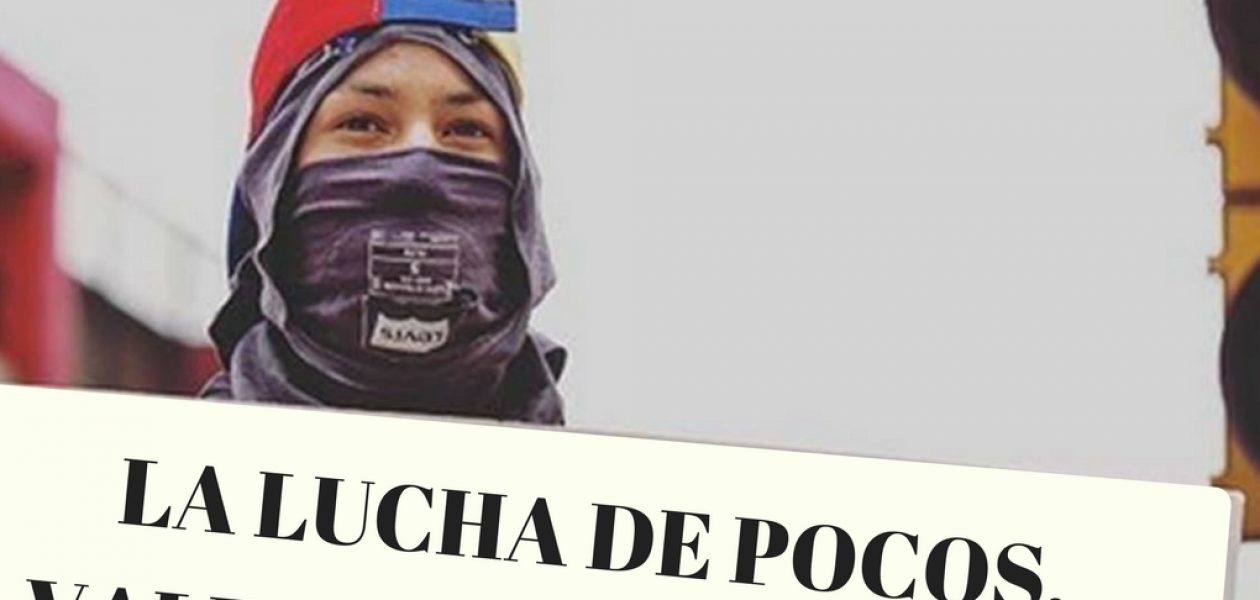 Neomar tu lucha y las de todos los caídos no serán en vano por los intereses de unos pocos