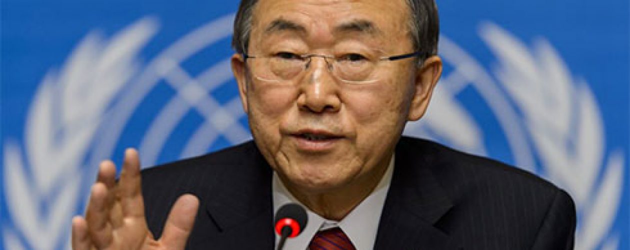 Ban Ki-Moon pide a Maduro hoy que escuche protestas de los venezolanos