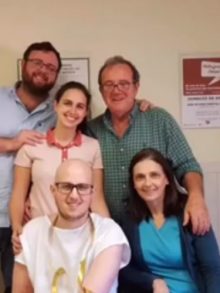 Lanzan un crowdfunding para costear la estancia en España de un venezolano de 25 años recientemente trasplantado de médula