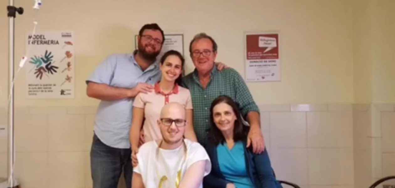 Lanzan un crowdfunding para costear la estancia en España de un venezolano de 25 años recientemente trasplantado de médula