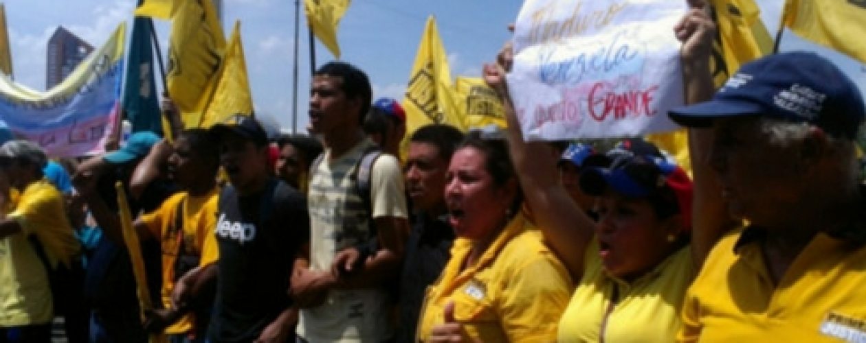 Aragua se alista para la marcha al CNE