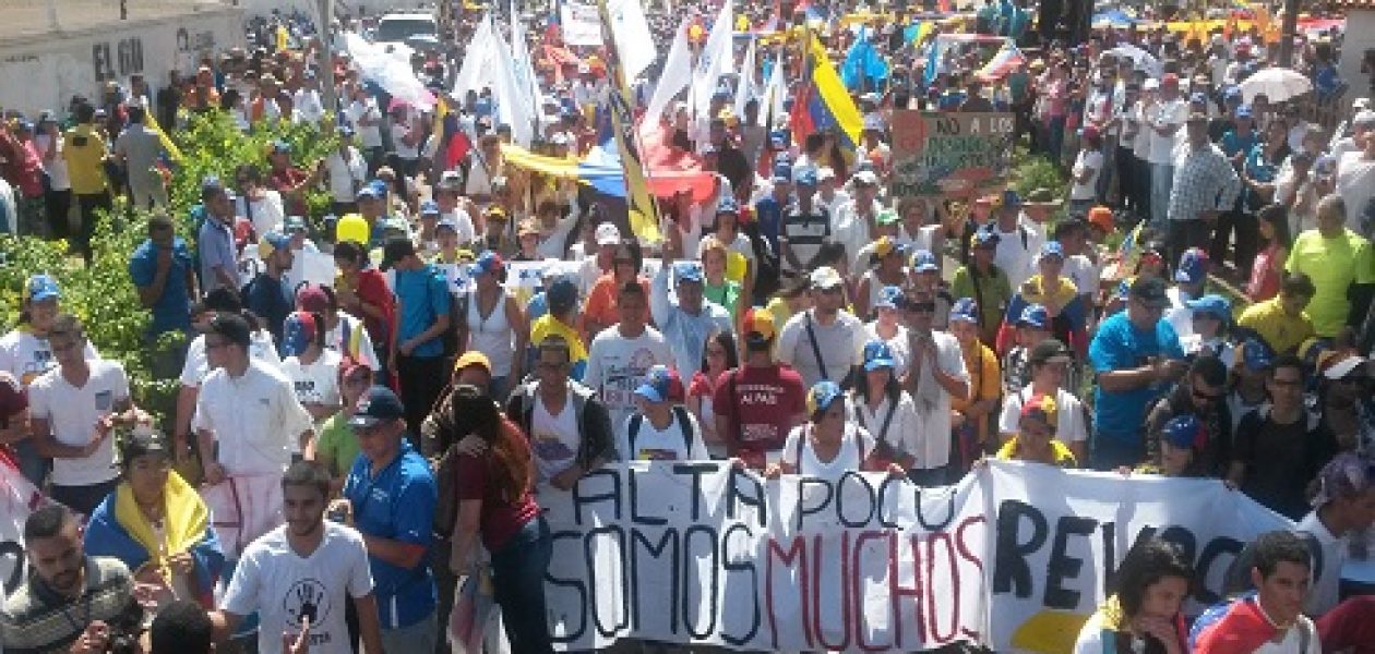 GNB impide paso en marcha en Puerto Ordaz