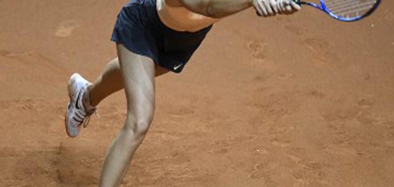 María Sharapova se despide temprano del torneo de Stuttgart