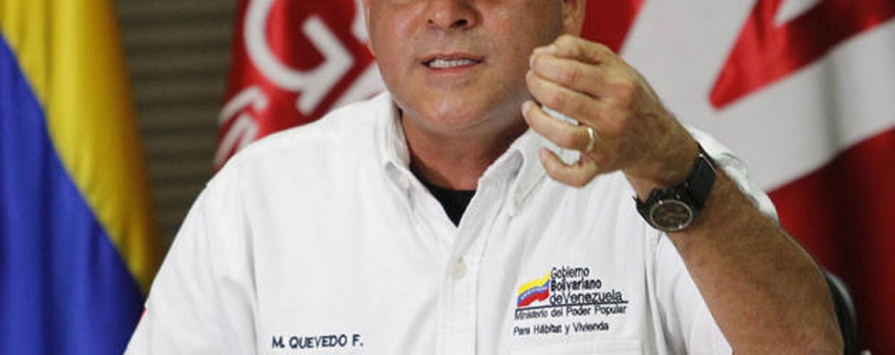 Nuevo presidente de PDVSA es Manuel Quevedo