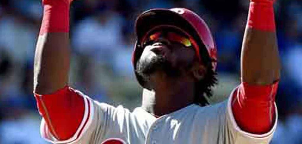 Odubel Herrera pone fin a su racha de embasado