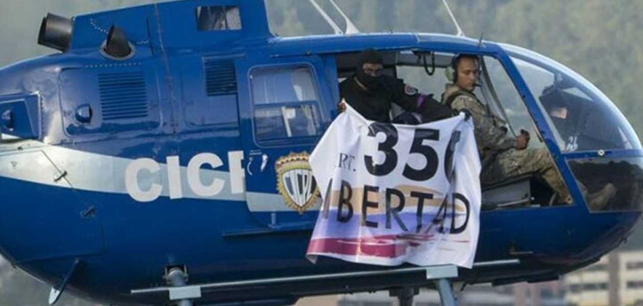 Vecinos protestan en El Junquito en apoyo a Óscar Pérez