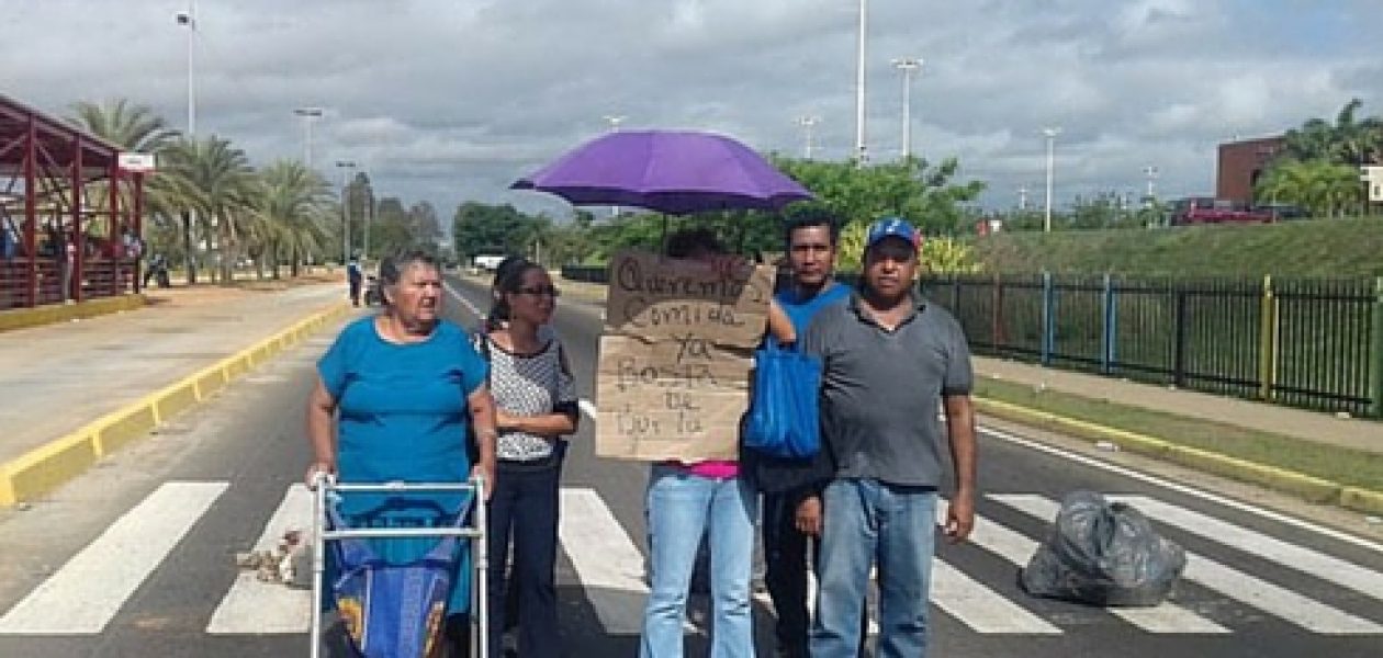 “Queremos comida”: Pdval en Puerto Ordaz sin nada que vender