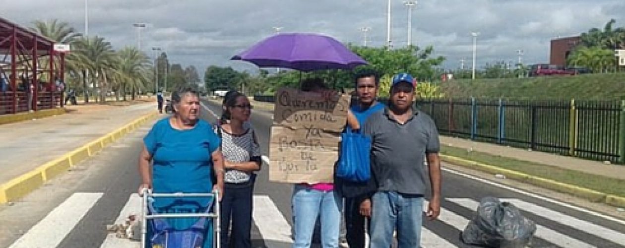 “Queremos comida”: Pdval en Puerto Ordaz sin nada que vender