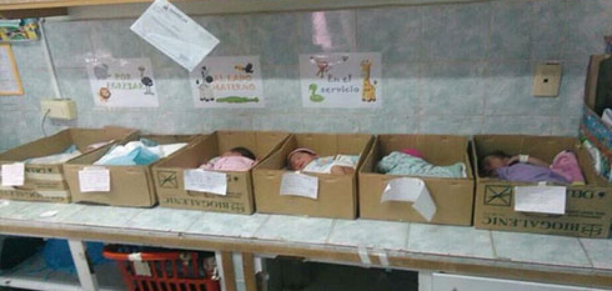 Bebés recién nacidos en cajas de cartón:  Denuncian caso ante Fiscalía