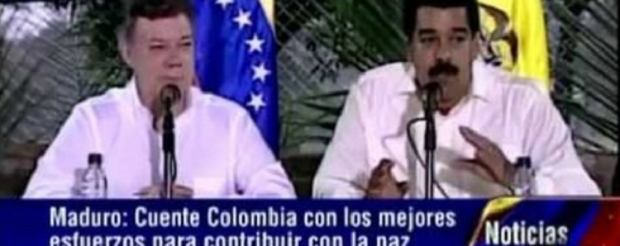 Presidentes Santos y Maduro se reúnen en Puerto Ordaz