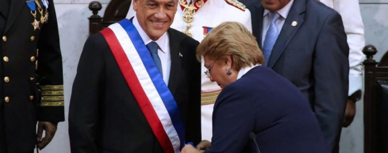 Sebastián Piñera fue investido presidente de Chile