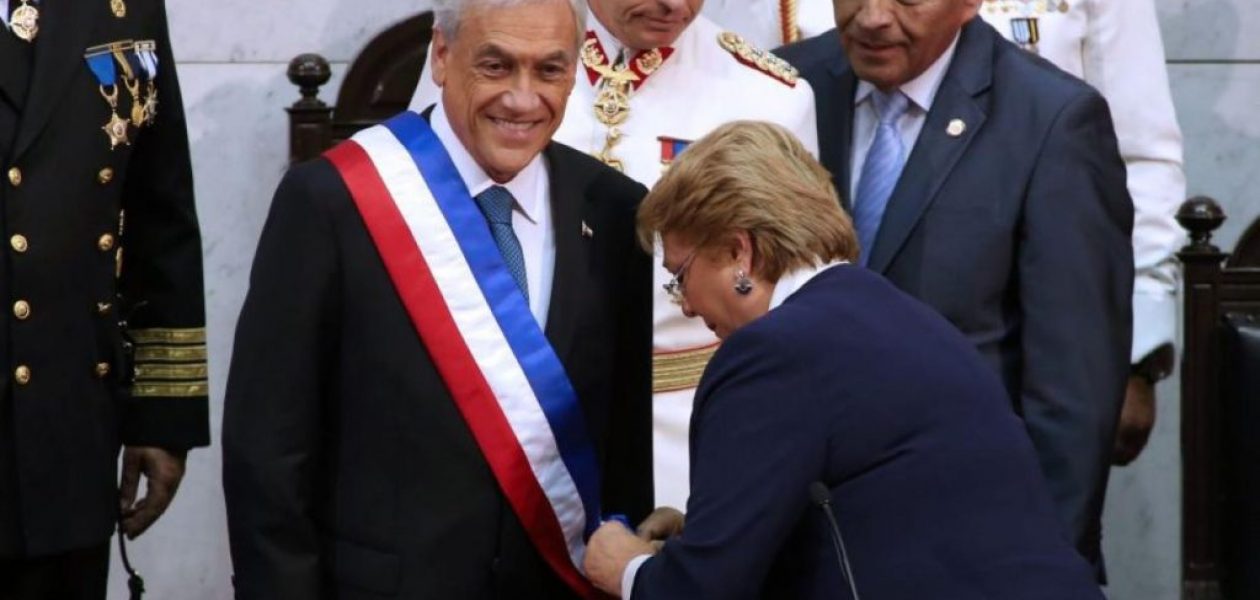 Sebastián Piñera fue investido presidente de Chile