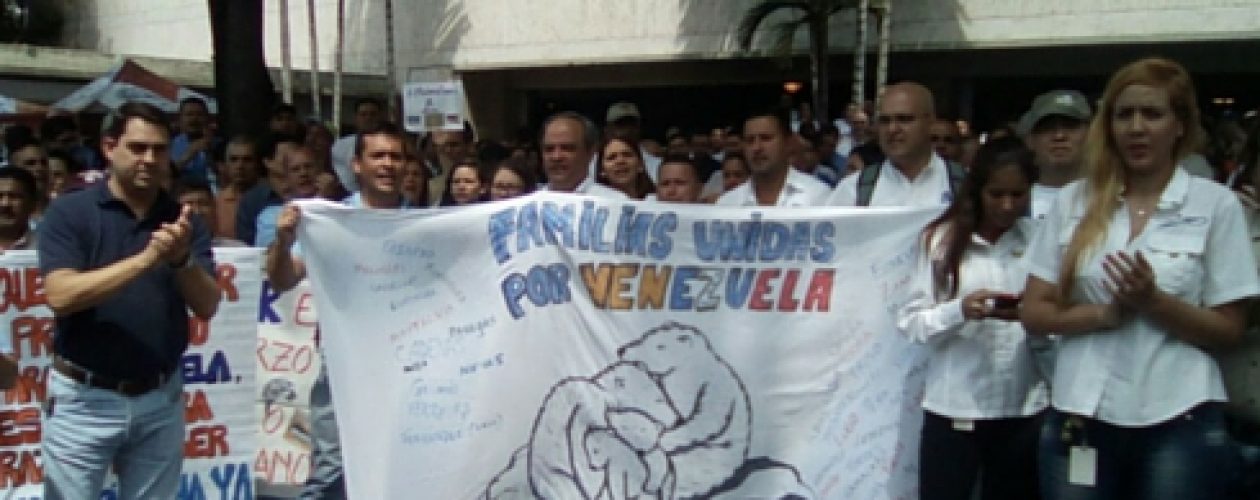 Sectores populares de Caracas dan apoyo a Empresas Polar