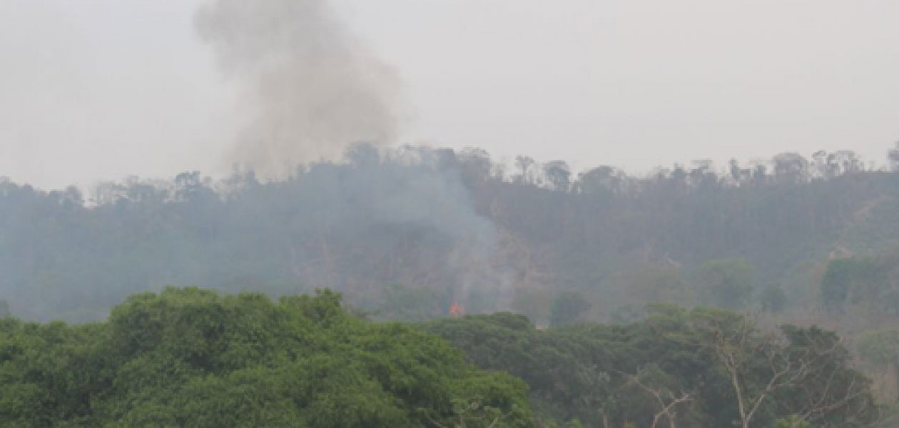 En la Sierra de Perijá se intensifica el incendio forestal