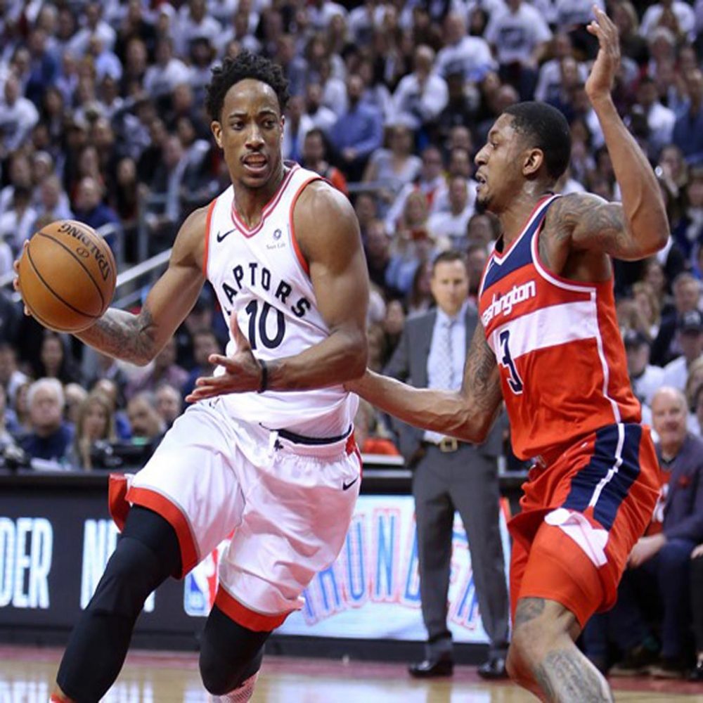 Toronto se puso adelante sobre Washington al derrotarle 108 por 98