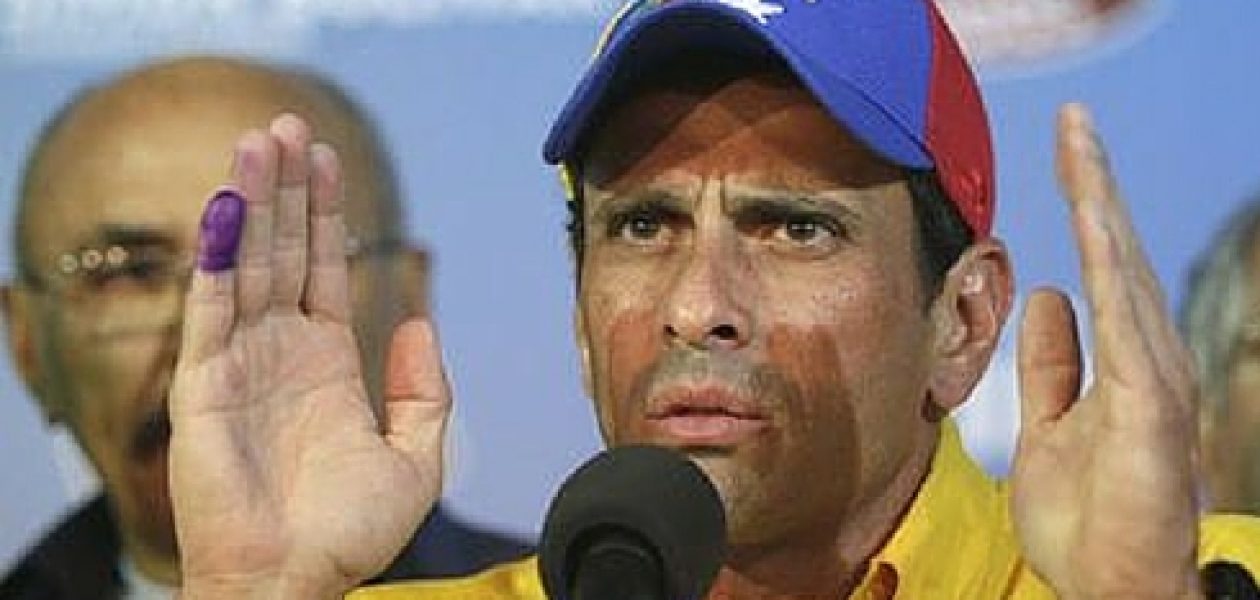 Henrique Capriles llama a acudir a los puntos de validación de firmas